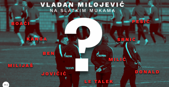 Milojević na "mukama" koje nije očekivao...!