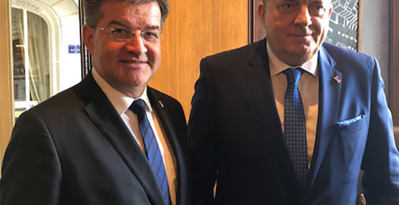 Dodik i Lajčak ponovo o BiH