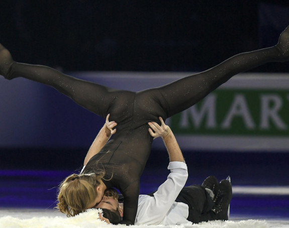 Klizačica izborom kostima podigla temperaturu u Minsku