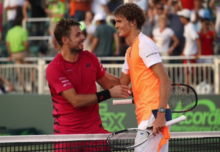 Majami: Nadal u četvrtfinalu, Zverev izbacio Vavrinku, Federer kroz taj-brejkove!