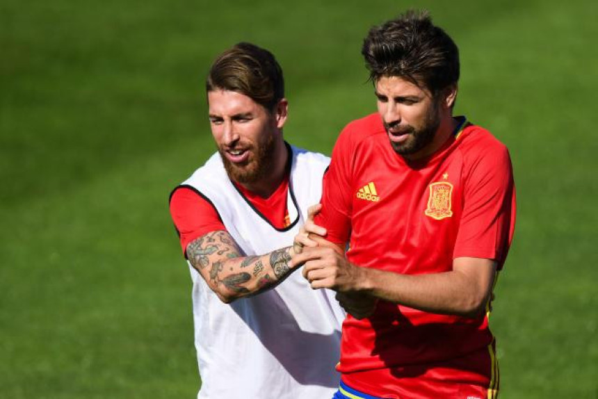 Pike: A Ramosov gol iz ofsajda?! Ramos: Bolje ti je da ćutiš!