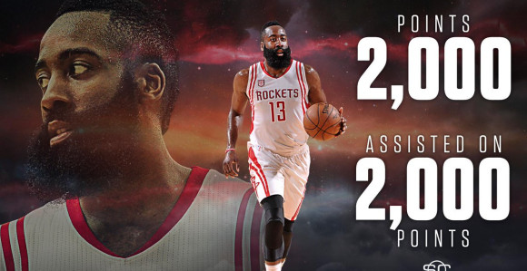 Harden prvi u istoriji NBA lige!