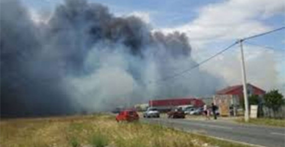 Požar na otpadu kod Banja Luke 