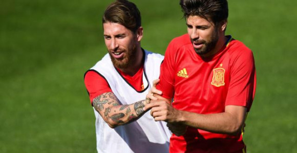 Pike: A Ramosov gol iz ofsajda?! Ramos: Bolje ti je da ćutiš!