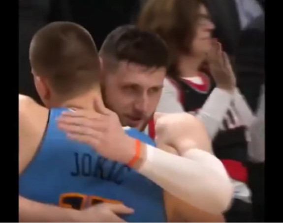 Video: Ima nešto važnije od rezultata! Jokić - Nurkić!