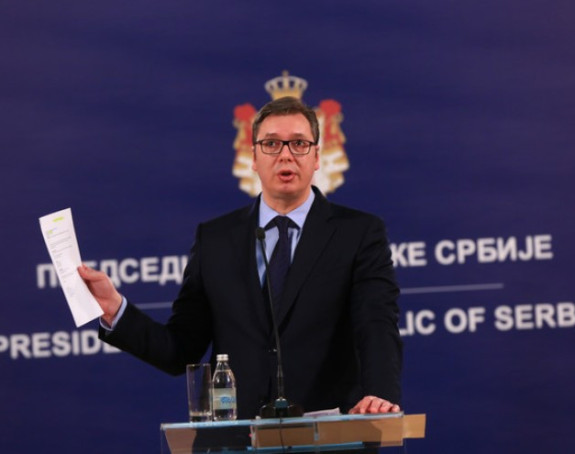 Vučić: Dao sam Albancima rok!