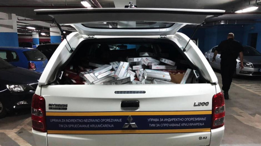 Oduzeto 7.803 kutija cigareta 