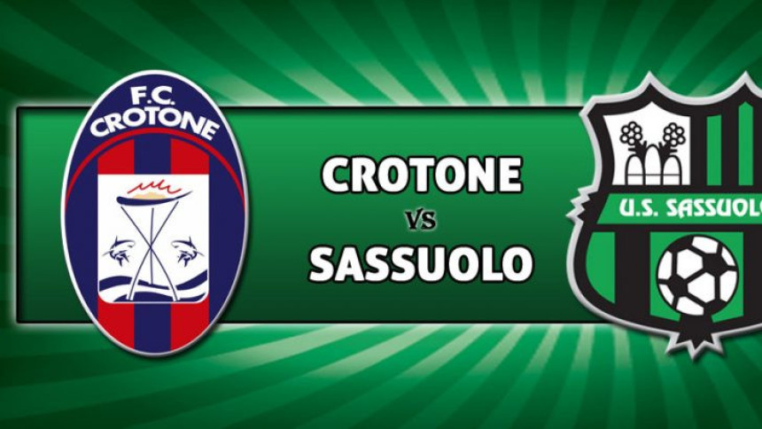 ITA: Krotone razbio Sasuolo, vidi se luka spasa!