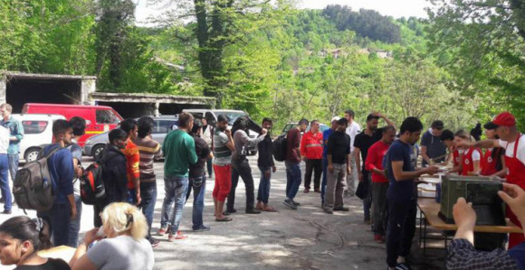 Đački dom na usluzi migrantima