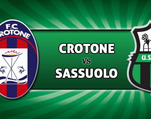 ITA: Krotone razbio Sasuolo, vidi se luka spasa!