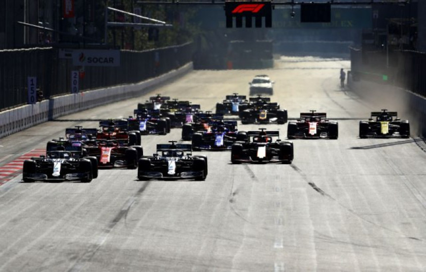 F1: Dominacija Mercedesa u Bakuu!