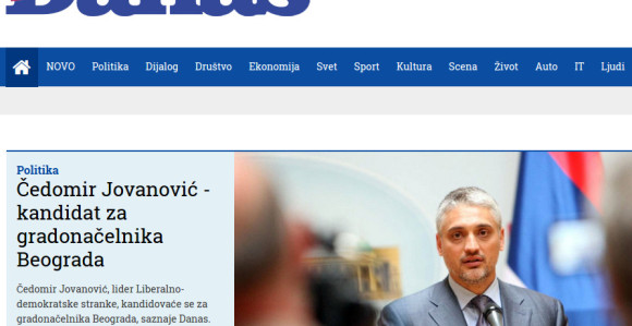 Čedo kandidat za gradonačelnika