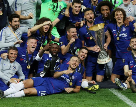 Ово је Саријев фудбал: Челси освојио Лигу Европе!