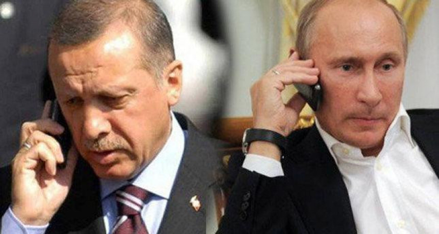 Putin i Erdogan razgovarali 40 minuta