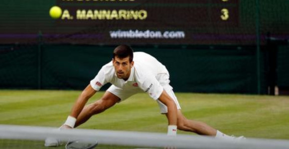 Novakov ples na Vimbldonu!