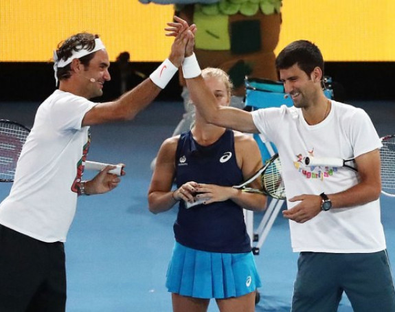 Spektakl u najavi - Novak i Rodžer u istom timu!