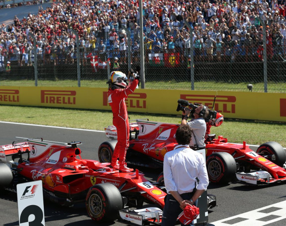 Hungaroring: Fetelovova 48. pol pozicija!