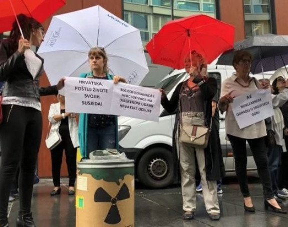 Nuklearni otpad: Održan protest