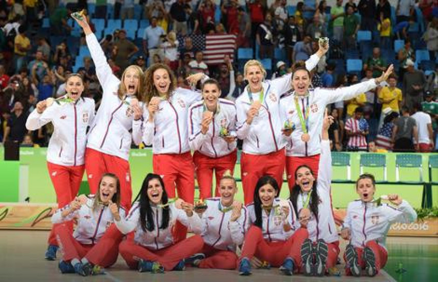 Košarkašice Srbije, poslije bronze u Riju, devete na svijetu!