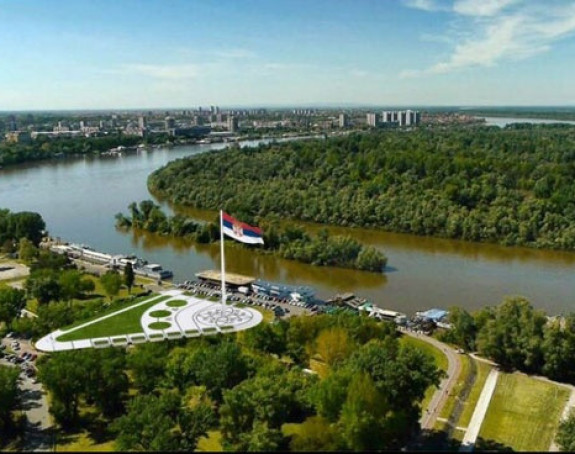 Na Ušću zastava od čak 30 metara