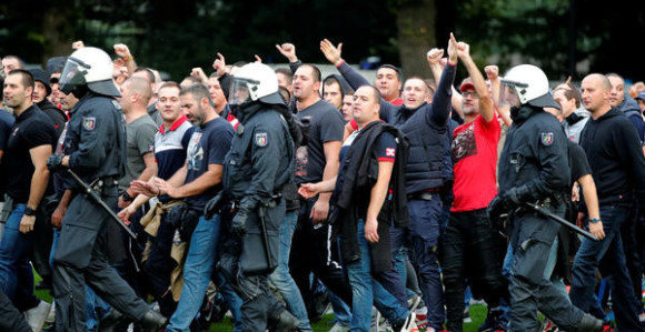 Nova tuča ''Delija'' u Kelnu - više od 70 uhapšenih!