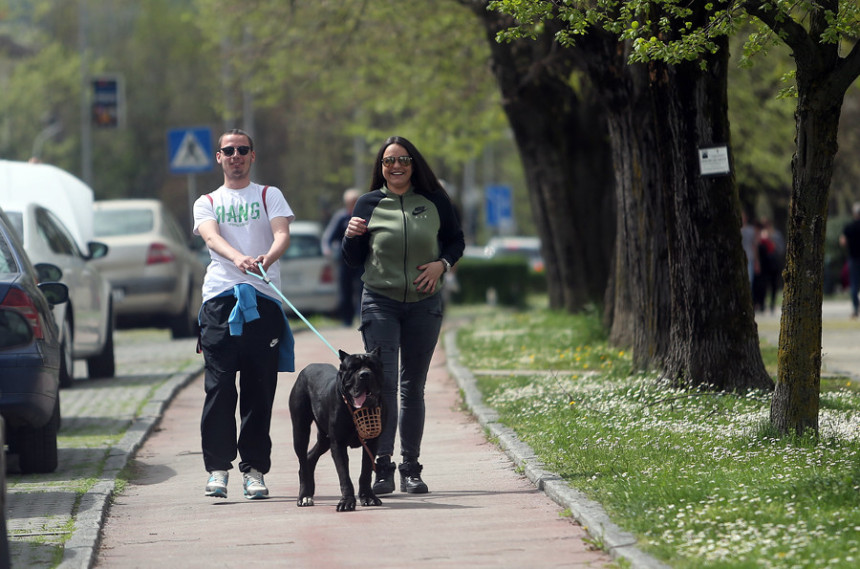 Toplo vrijeme uz malu lokalnu oblačnost