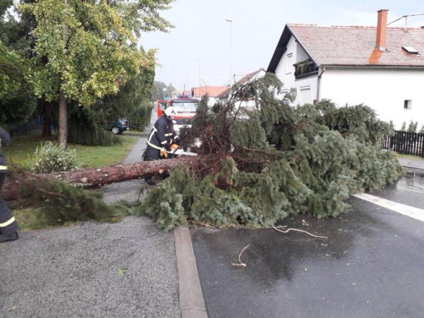 Jako nevrijeme širom Hrvatske