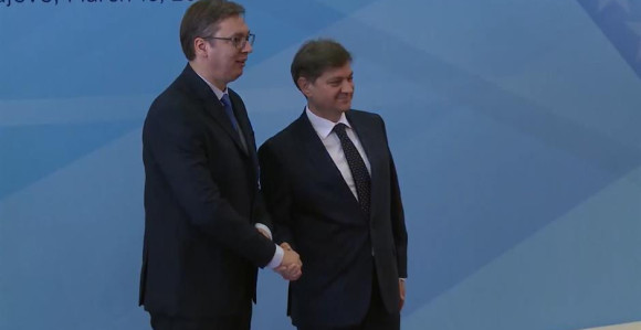 Zvizdić i Vučić danas u Turskoj