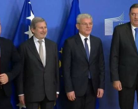 Predsjedništvo BiH sa Hanom danas u Briselu