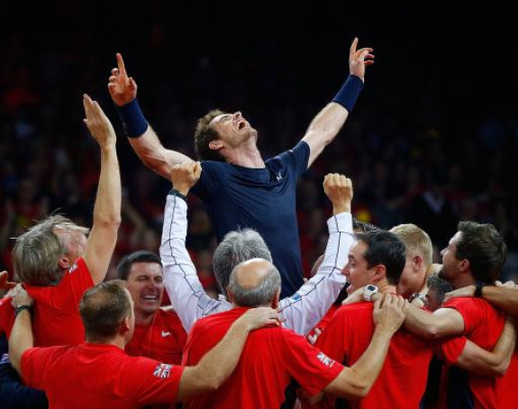 Čekanju od 79 godina je kraj! Mari donio Britancima trofej Dejvis kupa!