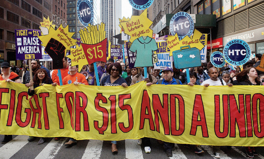 Radnici izašli na ulice širom Amerike
