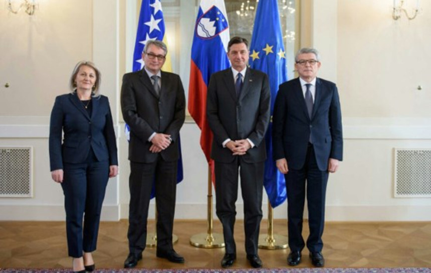 Pahor: Podrška evropskom putu BiH