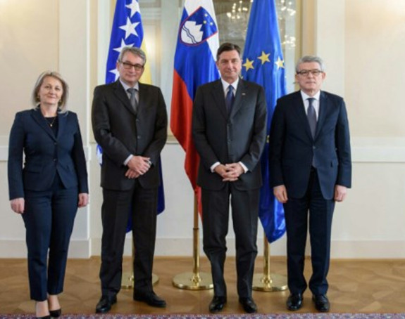 Pahor: Podrška evropskom putu BiH