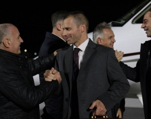 Predsjednik UEFA-e stigao u Sarajevo