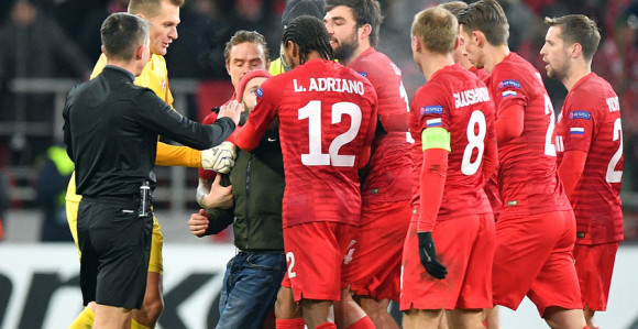 Huligan napao kapitena Spartaka, Glušakova!