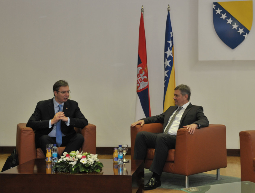 Novi Pazar: Zvizdić i Vučić sa Davutogluom 