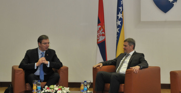 Novi Pazar: Zvizdić i Vučić sa Davutogluom 