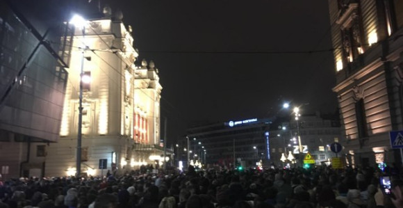 Beograd: Data podrška Davoru 