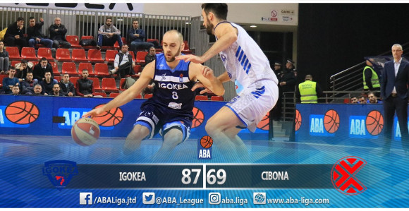 Igokea na pogon Lešića i Zubčića dobila Cibonu!