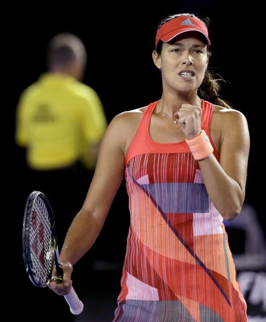 Ana najljepše obučena teniserka u Melburnu!