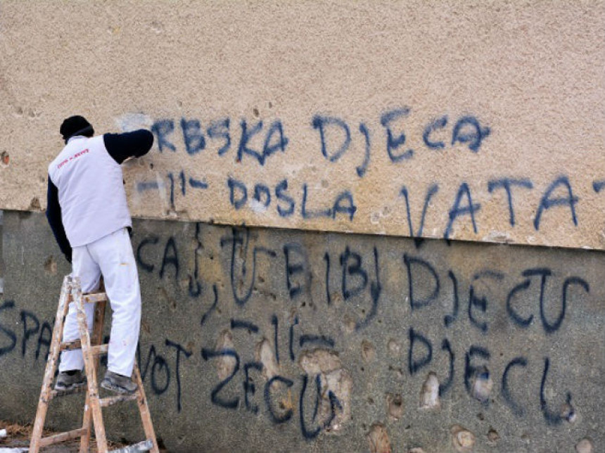 Novi ustaški grafiti u Hrvatskoj