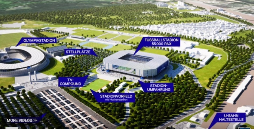 Video: Herta gradi stadion od 200.000.000!