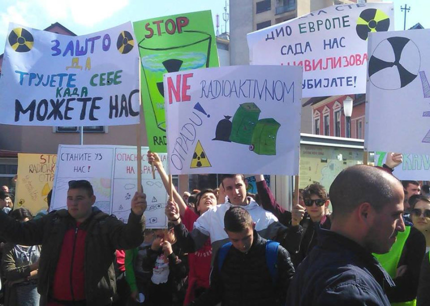 "NE" odlaganju nuklearnog otpada