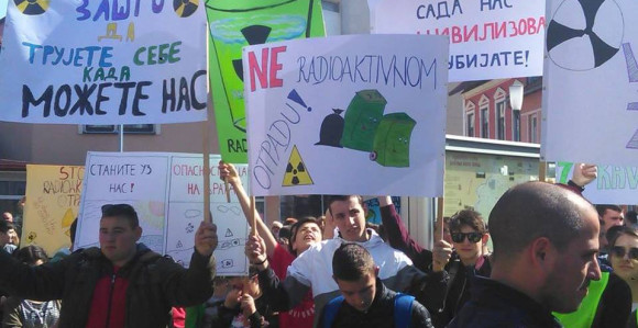 "NE" odlaganju nuklearnog otpada