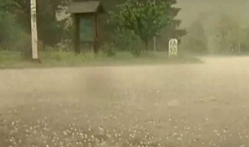 Veliko nevrijeme u centralnoj Srbiji