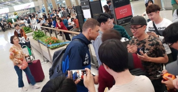 "Zmajevi" stigli u Seul: Doček za Džeka i Pjanića