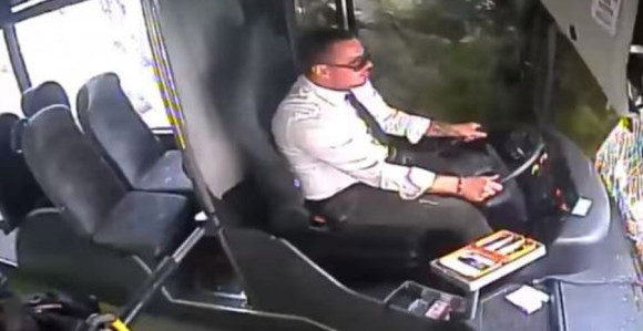 Reakcija vozača nakon pada stabla