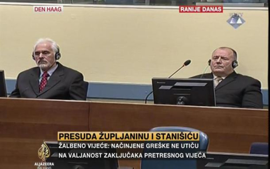 Stanišiću i Župljaninu po 22 godine zatvora