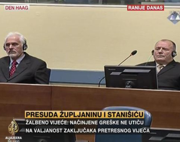 Станишићу и Жупљанину по 22 године затвора