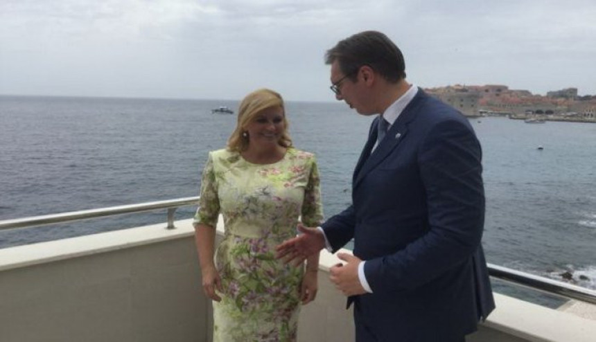 Вучић и Грабар имали радни ручак